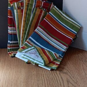 Colorful Striped Napkins